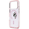 Etui Karl Lagerfeld IML Peekaboo MagSafe do iPhone 17 Pro Max różowy
