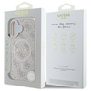 GUESS POKROWIEC DO IPHONE 16 6.1 DO MAGSAFE HARDCASE CLASSIC LOGO RING 4G