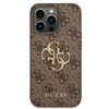Guess GUHCP14L4GMGBR iPhone 14 Pro 6,1" brązowy/brown hardcase 4G Big Metal Logo
