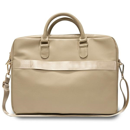 Guess Torba GUCB15ZPGSTEGD 16złoty/light gold Triangle 4G