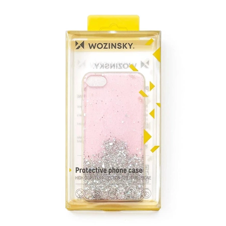 WOZINSKY STAR GLITTER ETUI Z BROKATEM DO SAMSUNG GALAXY S21+ 5G WYTRZYMAŁE