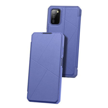 DUX DUCIS Skin X kabura etui pokrowiec z klapką Samsung Galaxy A03s niebieski