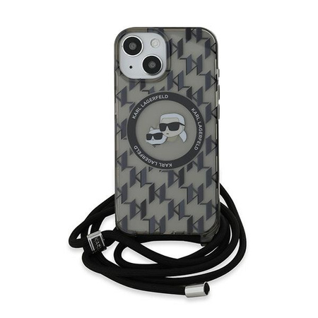 KARL LAGERFELD FUTERAŁ ETUI HARDCASE DO IPHONE 15 14 13 DO MAGSAFE IML