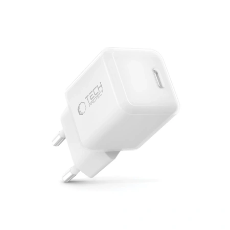 TECH-PROTECT ŁADOWARKA SIECIOWA NCM25 USB-C PD 25W DO TELEFONÓW Z USB-C