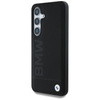 Etui BMW Leather Big Wordmark do Samsung Galaxy S25+ czarny