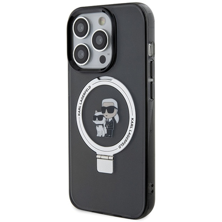 KARL LAGERFELD ETUI HARDCASE DO IPHONE 13 PRO 6.1 RING STAND DO MAGSAFE