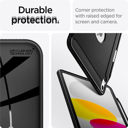 SPIGEN RUGGED ARMOR IPAD 10.9 2022 MATTE BLACK