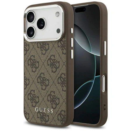 GUESS ETUI 4G CLASSIC LOGO MAGSAFE DO IPHONE 17 PRO LUKSUSOWA OCHRONA