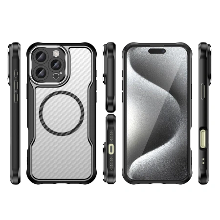 HURTEL ETUI CASE DO IPHONE 16 PRO DO MAGSAFE OCHRONNE Z FUNKCJĄ MAGNETYCZNĄ