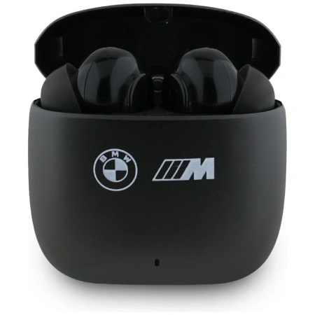 Słuchawki BMW M Metal M Logo Print ANC-ENC TWS Bluetooth - czarne