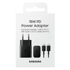 SAMSUNG ŁADOWARKA 15W FAST CHARGE DO GALAXY S21 S10 A52 A72 Z KABLEM USB-C