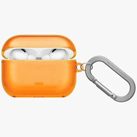 Etui UNIQ Glase do AirPods Pro 3 pomarańczowy