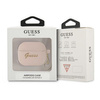 Guess GUA3LSCHSP AirPods 3 cover różowy/pink Silicone Charm Heart Collection