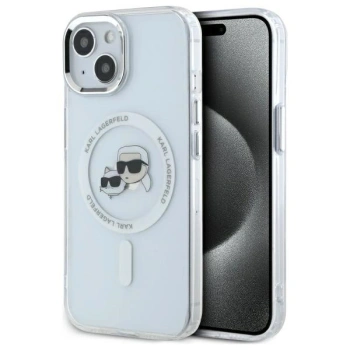 KARL LAGERFELD ETUI HARDCASE DO IPHONE 14 6.1 Z DO MAGSAFE KARL&CHOUPETTE