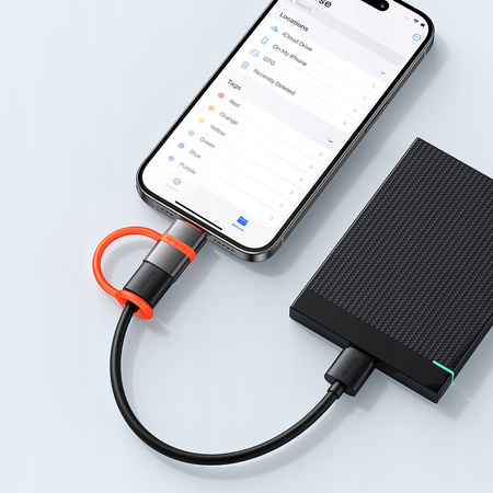 MCDODO ADAPTER PRZEJŚCIÓWKA USB-A 3.0 DO USB-C NA USB TYP C 3A 5GBPS OTG