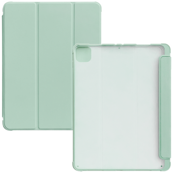 Stand Tablet Case etui Smart Cover pokrowiec na iPad mini 2021 z funkcja podstawki zielony