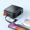Powerbank, 15000 mAh, z ³adowark¹, USB-C PD, 22.5W, bia³y, McDodo