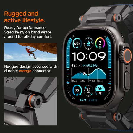 SPIGEN DURAPRO ARMOR SMYCZ DO APPLE WATCH 6 7 8 9 10 SE ULTRA 44 45 46 MM
