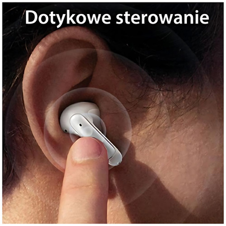 USAMS SŁUCHAWKI BEZPRZEWODOWE TWS DO TELEFONÓW IPHONE XIAOMI Z DUAL MIC ENC