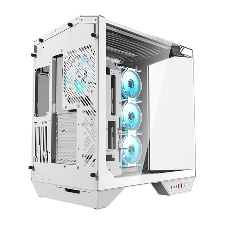 DARKFLASH OBUDOWA KOMPUTEROWA Z WENTYLATORAMI 4x LED BIAŁA DO PC DLA GRACZY