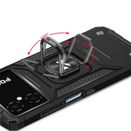 WOZINSKY ETUI RING ARMOR POKROWIEC DO SAMSUNG GALAXY A03 MAGNETYCZNY UCHWYT