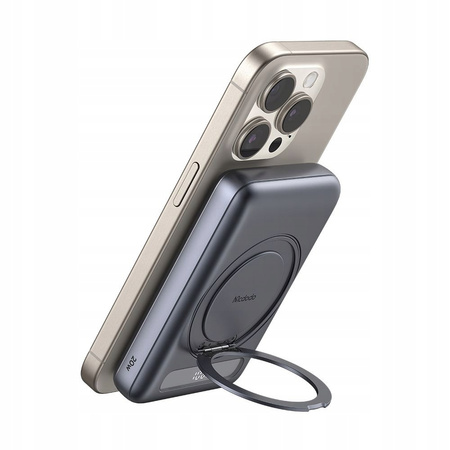 MCDODO POWERBANK INDUKCYJNY DO IPHONE ZE STOJAKIEM MAGSAFE 5000MAH USB-C