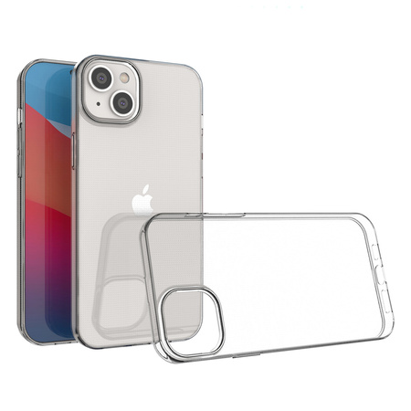 Żelowy pokrowiec etui Ultra Clear 0.5mm iPhone 14 Plus przezroczysty