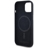KARL LAGERFELD ETUI SILICONE SHADOW DO IPHONE 15 Z METALOWYM LOGO I OCHRONĄ