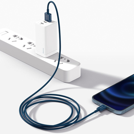 BASEUS KABEL ŁADOWARKA USB DO LIGHTNING APPLE IPHONE IPAD 2 METRY