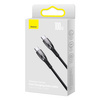 Baseus Glimmer Series kabel do szybkiego ładowania USB-C 480Mb/s PD 100W 2m czarny