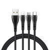 MCDODO KABEL USB 3W1 SZYBKIE ŁADOWANIE USB-C LIGHTNING MICRO USB QC 3.0 1M