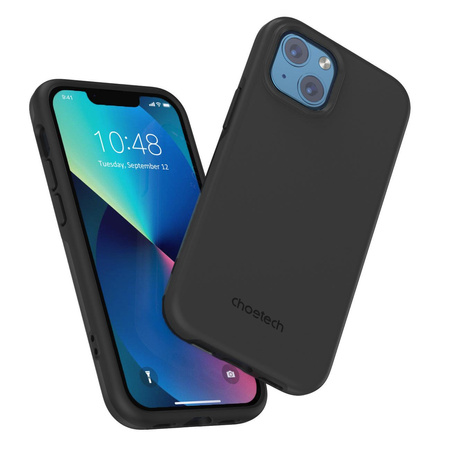 Choetech MFM Anti-drop case etui Made For MagSafe do iPhone 13 czarny (PC0112-MFM-BK)