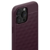 Etui Caseology Parallax Mag z MagSafe na iPhone 15 Pro Max - burgundowe
