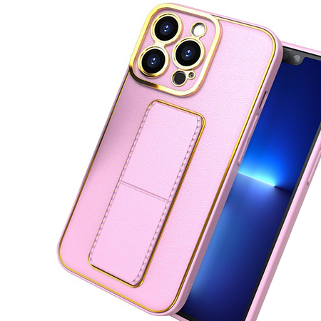 New Kickstand Case etui do Samsung Galaxy A12 5G z podstawką różowy