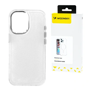 WOZINSKY ETUI GLITTER DO SAMSUNG GALAXY S25 ULTRA PRZEŹROCZYSTE Z BROKATEM