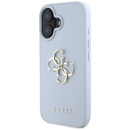 GUESS ETUI TPU DO IPHONE 16 Z LOGO 4G SMALL CLASSIC ZAMIENNE NA MAGNETYCZNE