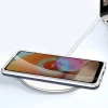 HURTEL CLEAR 3IN1 ETUI DO SAMSUNG GALAXY A72 4G POKROWIEC ŻELOWY Z RAMKĄ