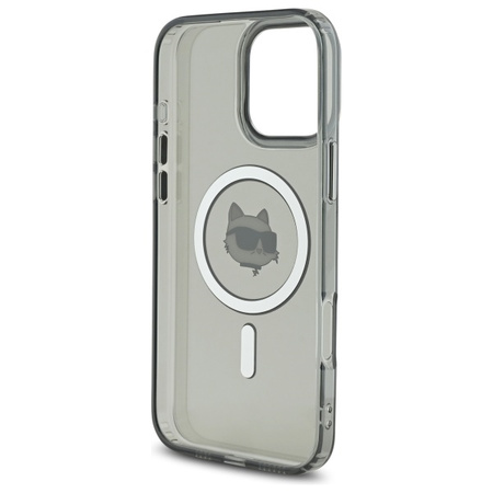 KARL LAGERFELD POKROWIEC DO IPHONE 16 PRO 6.3 METAL CHOUPETTE HEAD DO