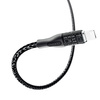 Kabel do szybkiego ładowania 30W 1m USB - Lightning Dudao L22L - szary