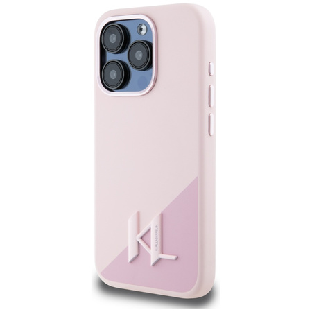 KARL LAGERFELD ETUI SILICONE SHADOW DO IPHONE 15 PRO MAX DO MAGSAFE