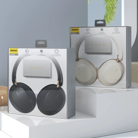 Słuchawki bezprzewodowe Dudao X22 Max nauszne Bluetooth z ANC - czarne