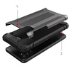Hybrid Armor pancerne hybrydowe etui pokrowiec Huawei Y5 2019 / Honor 8S złoty