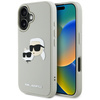 KARL LAGERFELD ETUI RUBBER DOUBLE HEADS DO IPHONE 16 OCHRONNE Z 3D DESIGNEM