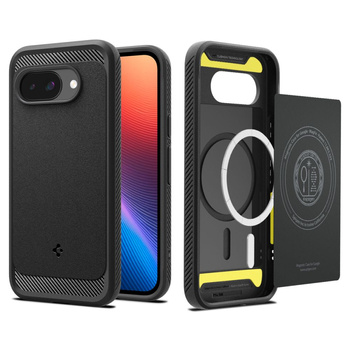 SPIGEN ETUI RUGGED ARMOR DO MAGSAFE DO GOOGLE PIXEL 9A ZWIĘKSZONA ODPORNOŚĆ