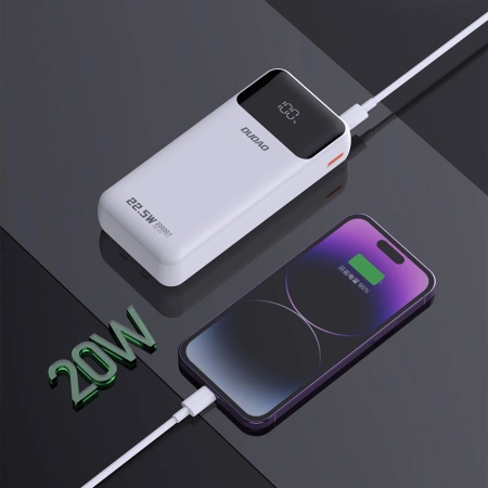 DUDAO POWERBANK K15PRO 20000MAH 22.5W PD DO LIGHTNING USB-C USB-A