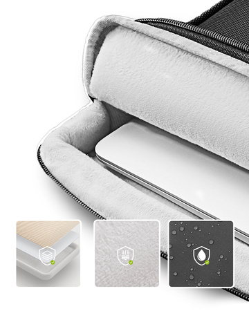 INNOSTYLE TORBA NA LAPTOPA 13 WODOODPORNA ETUI CASE OMNIPROTECT CZARNA