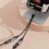 DUDAO ADAPTER USB-C DO TELEFONÓW ANDROID 2W1 ZŁĄCZE TYP C SZYBKA ŁADOWARKA