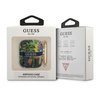 Guess GUA2HHFLB AirPods cover niebieski/blue Flower Strap Collection