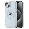 KARL LAGERFELD ETUI CASE POKROWIEC DO IPHONE 15 6 1 DO MAGSAFE METAL