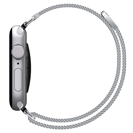 Spigen Metal Band, silver - Apple Watch 42mm/41mm/40mm